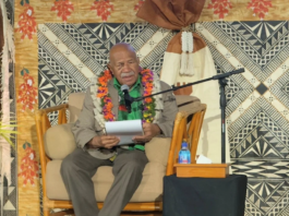 Fiji Prime Minister Sitiveni Rabuk