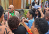 Fijian Prime Minister Sitiveni Rabuka