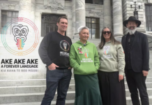 Green Party co-leader Marama Davidson . . . “Te reo Māori is a taonga."