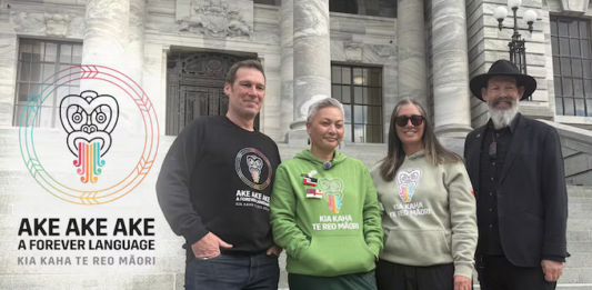 Green Party co-leader Marama Davidson . . . “Te reo Māori is a taonga."