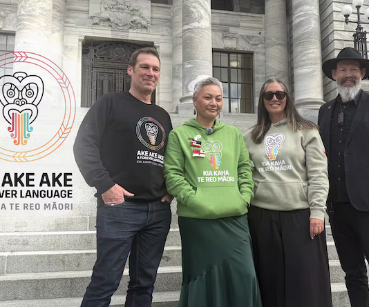 Green Party co-leader Marama Davidson . . . “Te reo Māori is a taonga."
