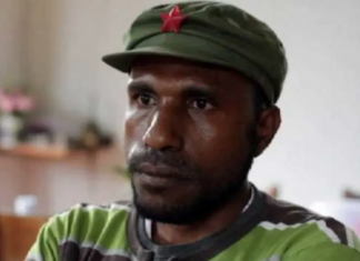 KNPB international spokesperson Victor Yeimo
