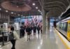 Auckland's Waitematā Station on Monday morning