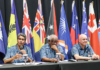 "Affirmed, noted, endorsed" at the 55th Pacific Islands Forum leaders summit media conference in Koror