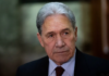 NZ Foreign Minister Winston Peters