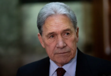 NZ Foreign Minister Winston Peters
