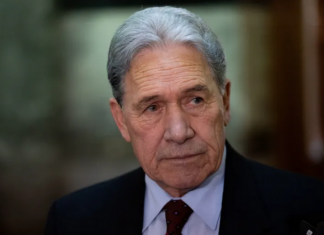NZ Foreign Minister Winston Peters
