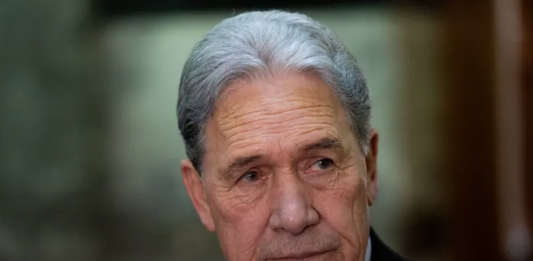 NZ Foreign Minister Winston Peters