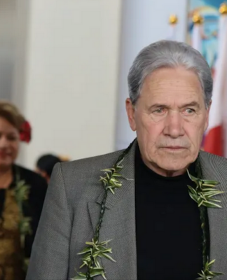 NZ Foreign Minister Winston Peters in Palau for the 55th Pacific Islands Forum Leaders Meeting