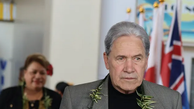 NZ Foreign Minister Winston Peters in Palau for the 55th Pacific Islands Forum Leaders Meeting