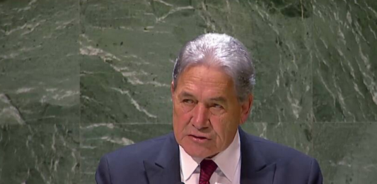 NZ Foreign Minister Winston Peters