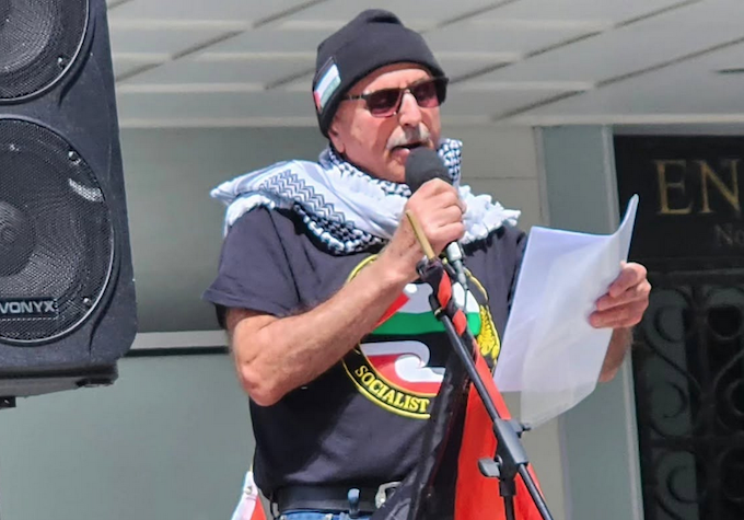 Palestinian activist Adnan Swaid