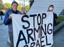 Police arrest two as protesters accused of blocking NZ aerospace summit Palestine Solidarity Network Aotearoa (PSNA) national coordinator John Minto and another protester at the New Zealand aerospace summit
