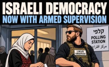 Tracy Campbell: Democracy, Israeli-style: Bring your gun to the polling station A democratic franchise means very little if a minority population must exercise it under the scrutiny of hostile partisan activists