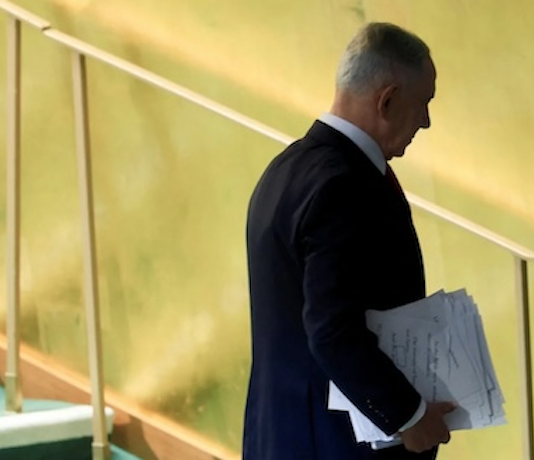 The shunning of Israeli Prime Minister Benjamin Netanyahu