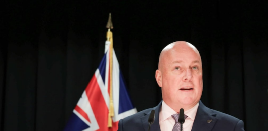 NZ Prime Minister Christopher Luxon