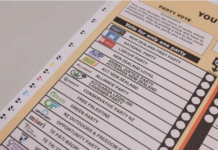 New Zealand electon voting papers being printed