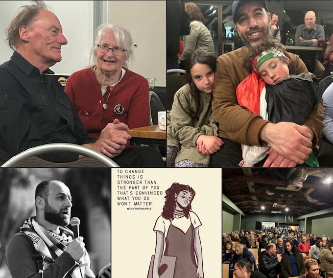 Genocidal montage SE 680wide I've written these last years about the injustices, about the vile support for a horrendous genocide