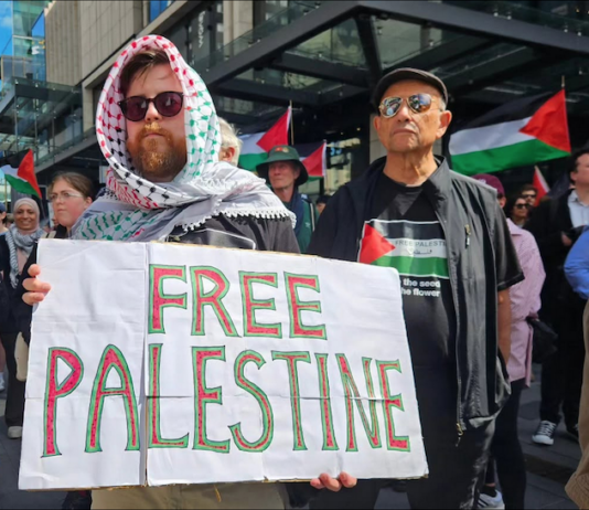 What is happening to Palestine is the tip of the spear of so much that is wrong with our world The Global March for Palestine in Auckland