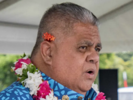Samoan Prime Minister La'aulialemalietoa Leuatea Schmidt