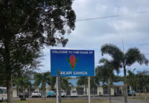 A Lakapi Samoa billboard in Apia