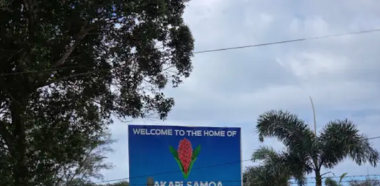 A Lakapi Samoa billboard in Apia