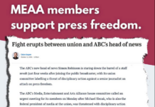 MEAA members at the ABC have overwhelmingly backed a motion defending the rights of elected union representatives