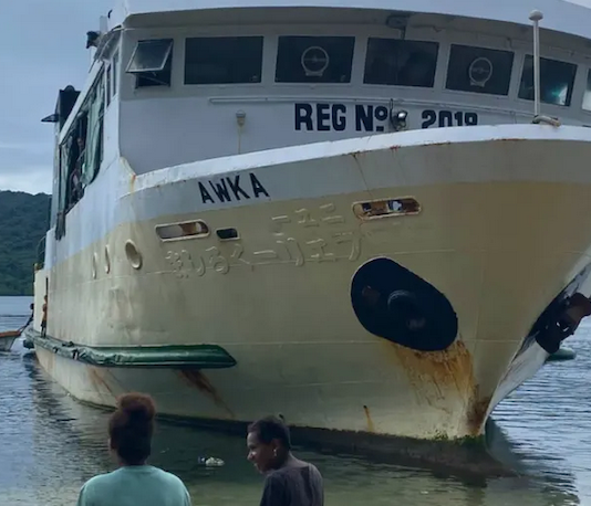 The MV Awka