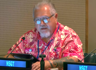 French Polynesia territorial President Moetai Brotherson