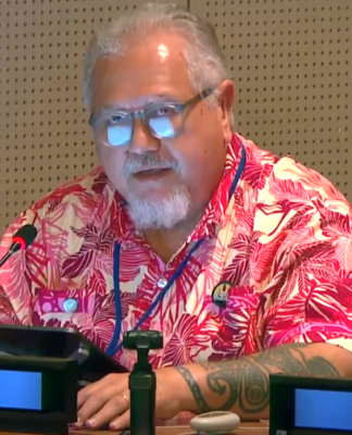 French Polynesia territorial President Moetai Brotherson
