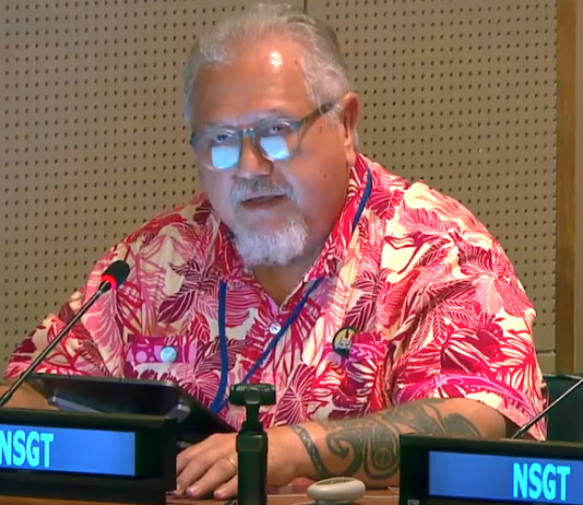 French Polynesia territorial President Moetai Brotherson