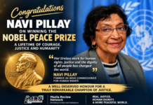 The Norwegian Nobel Committee awards the 2026 Nobel Peace Prize to Navanethem "Navi" Pillay