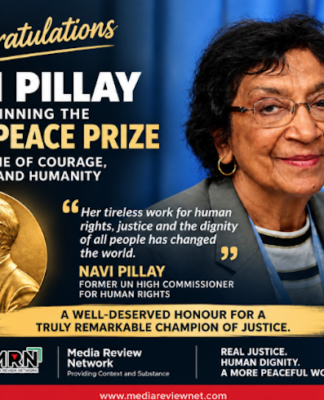 The Norwegian Nobel Committee awards the 2026 Nobel Peace Prize to Navanethem "Navi" Pillay