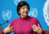 Nobel Peace Prize laureate Navi Pillay