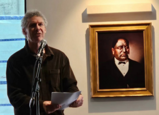 A reminder of what is possible in community empowerment – ‘survival pending revolution’ Writer Nick Bollinger speaking at the Roger Fowler whānau's book launch