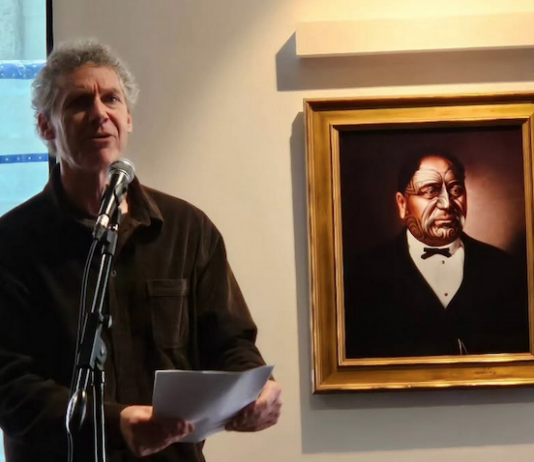A reminder of what is possible in community empowerment – ‘survival pending revolution’ Writer Nick Bollinger speaking at the Roger Fowler whānau's book launch