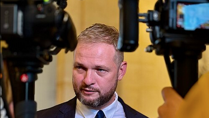 Pro-France New Caledonian politician Nicolas Metzdorf, a deputy in the French National Assembly