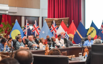 Pacific Elders’ Voice calls for reversal of Forum partnership with Israel Ocean Partnership Roundtable at Ngarachamayong Cultural Center in Koror, Palau,