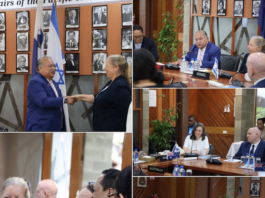 PIF Secretary General Baron Divavesi Waqa welcomed Israel’s Ambassador to Fiji and Pacific Island Countries, Maya Yaron, and Head of MASHAV, Ambassador Eynat Shlein,