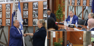 PIF Secretary General Baron Divavesi Waqa welcomed Israel’s Ambassador to Fiji and Pacific Island Countries, Maya Yaron, and Head of MASHAV, Ambassador Eynat Shlein,