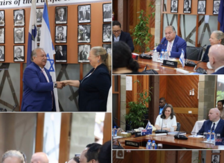 PIF Secretary General Baron Divavesi Waqa welcomed Israel’s Ambassador to Fiji and Pacific Island Countries, Maya Yaron, and Head of MASHAV, Ambassador Eynat Shlein,