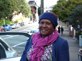 West Papuan researcher and human rights defender Rosa Moiwend