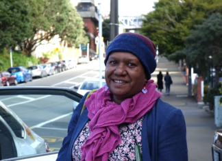 West Papuan researcher and human rights defender Rosa Moiwend