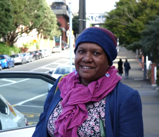 West Papuan researcher and human rights defender Rosa Moiwend