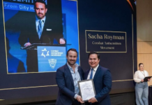 Sacha Roytman, chief executive of Combat Antisemitism Movement