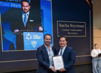 Sacha Roytman, chief executive of Combat Antisemitism Movement