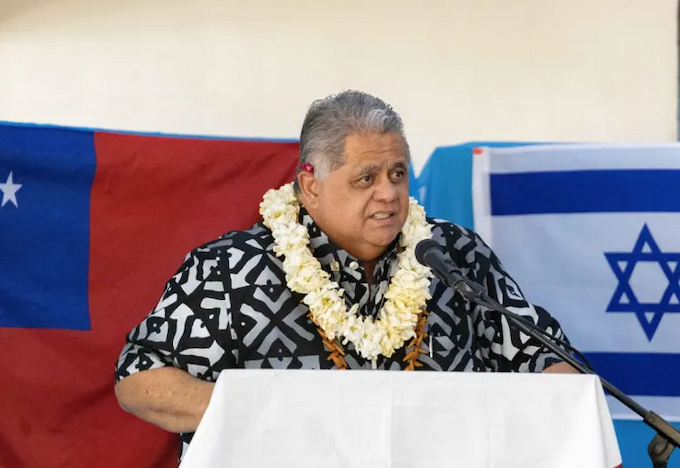 Samoan Prime Minister La'aulialemalietoa