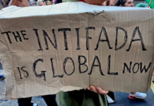 "The intifada is global now"