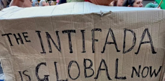 "The intifada is global now"