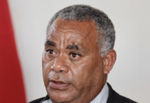 Vanuatu Prime Minister Jotham Napa